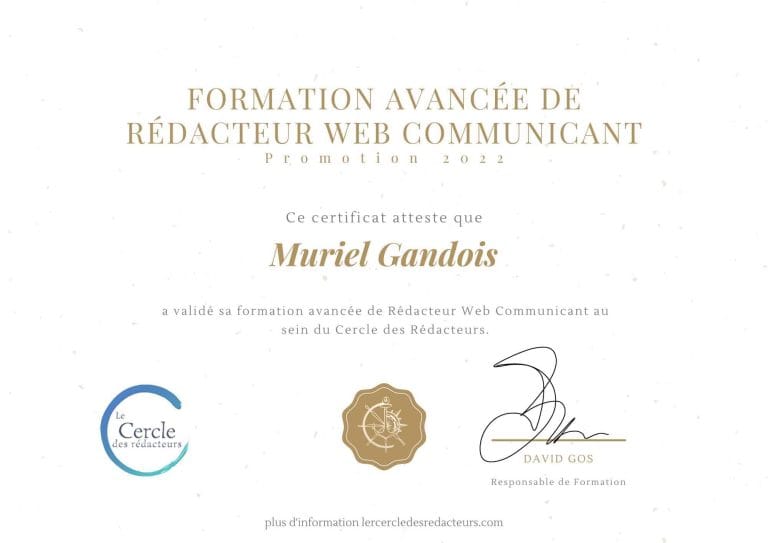 Certificat de Formation