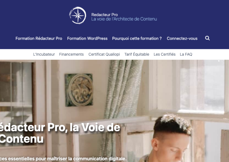 La formation Rédacteur Pro fait peau neuve avec un nouveau site dédié !